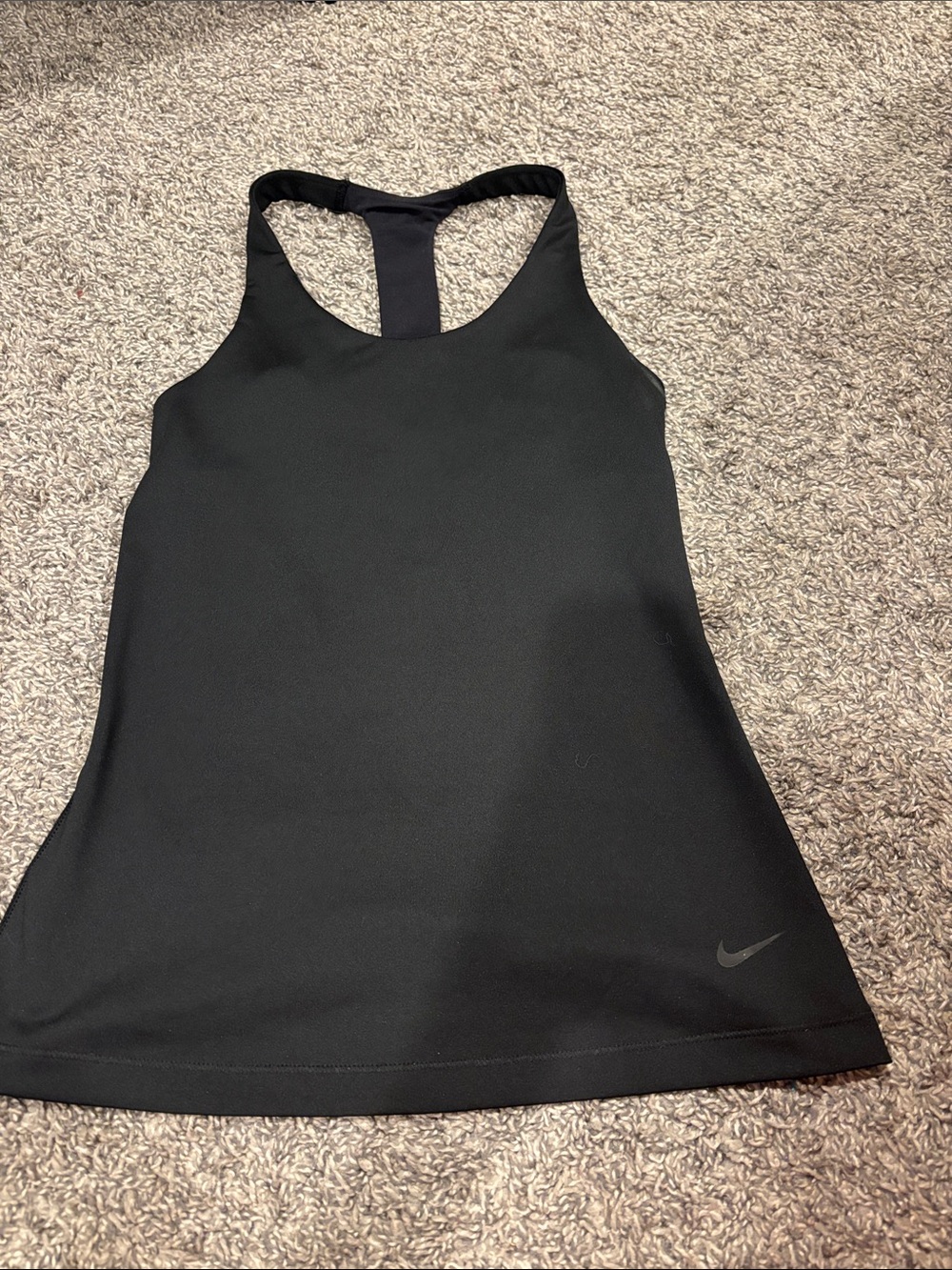 Nike Black Racerback Performance Tank